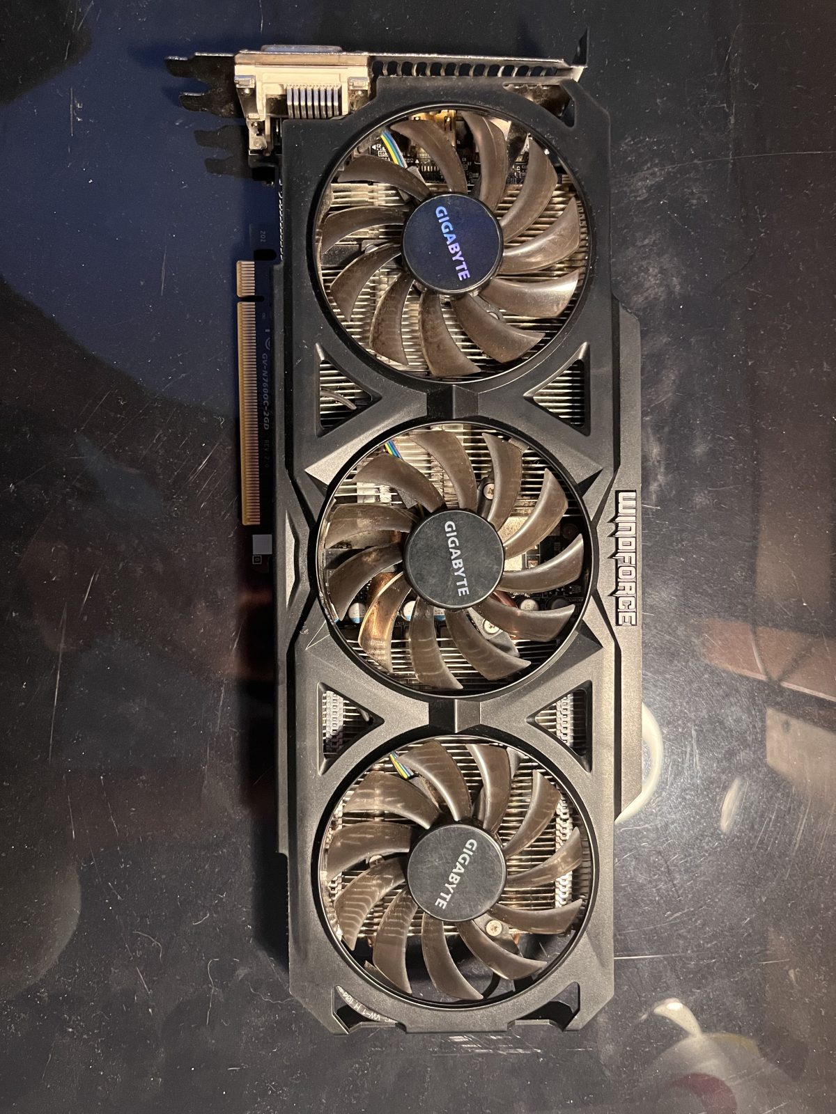 Gigabyte GTX 760 Windforce graphics card