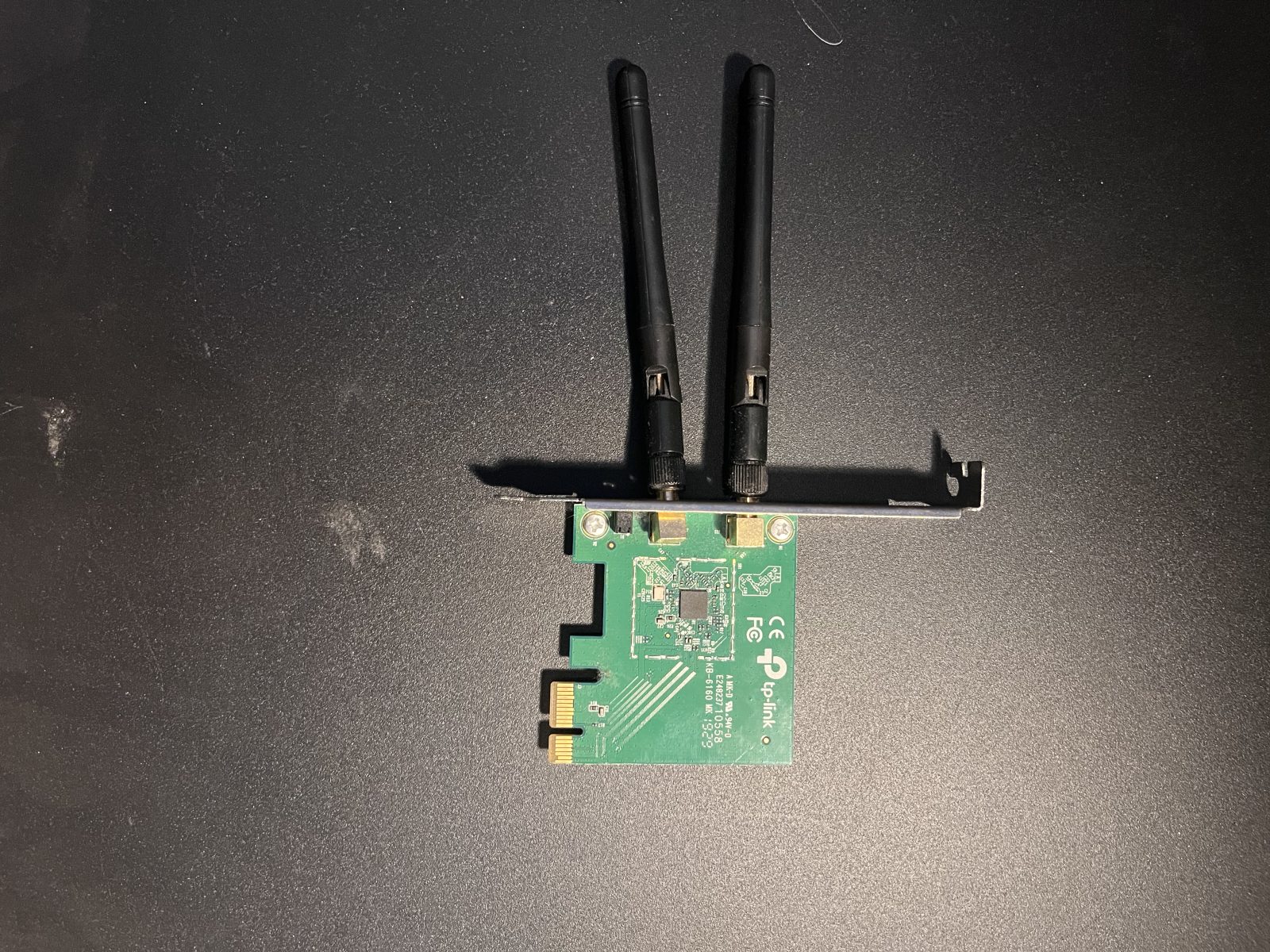 TP-Link PCIe Wi-Fi adapter with two antennas